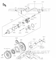 D&Eacute;MARREUR pour Kawasaki BRUTE FORCE 750 4X4I EPS