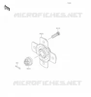MOYEU ARRIERE pour Kawasaki BRUTE FORCE 750 4X4I EPS
