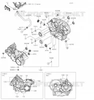 CARTER MOTEUR(S) pour Kawasaki BRUTE FORCE 750 4X4I EPS
