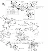 CHASSIS EQUIPMENT ELECTRIQUE pour Kawasaki BRUTE FORCE 750 4X4I EPS