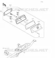 FEUX ARRI&Egrave;RE(S) pour Kawasaki BRUTE FORCE 750 4X4I EPS