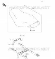 SELLE pour Kawasaki BRUTE FORCE 750 4X4I EPS