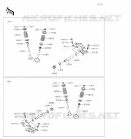SOUPAPE pour Kawasaki BRUTE FORCE 750 4X4I EPS