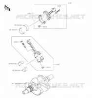 VILEBREQUIN pour Kawasaki BRUTE FORCE 750 4X4I EPS