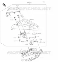 ACCESSOIRE (COUVRE SELLE) pour Kawasaki Z125