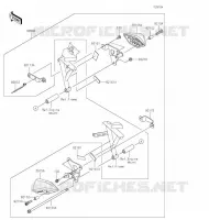 Accessory(Silder) pour Kawasaki Z125
