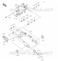 BRAS OSCILLANT pour Kawasaki Z125