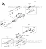 CLIGNOTANTS pour Kawasaki Z125