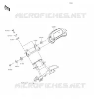 COMPTEURS pour Kawasaki Z125