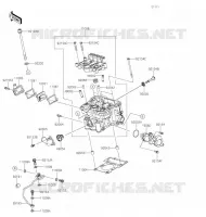 CULASSE pour Kawasaki Z125