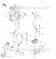 DURITE DE FREIN pour Kawasaki Z125