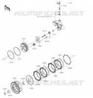 EMBRAYAGE pour Kawasaki Z125