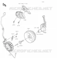 G&Eacute;N&Eacute;RATEUR pour Kawasaki Z125