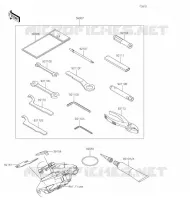OUTIL UTILISATEUR pour Kawasaki Z125