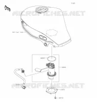 POMPE A ESSENCE pour Kawasaki Z125