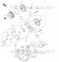 POMPE A HUILE pour Kawasaki Z125