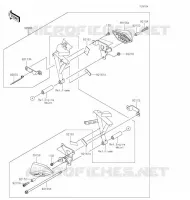 Accessory(Silder) pour Kawasaki Z125