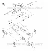 BRAS OSCILLANT pour Kawasaki Z125