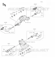 CLIGNOTANTS pour Kawasaki Z125