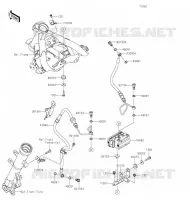 DURITE DE FREIN pour Kawasaki Z125