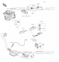 INJECTION CARBURANT pour Kawasaki Z125