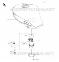 POMPE A ESSENCE pour Kawasaki Z125