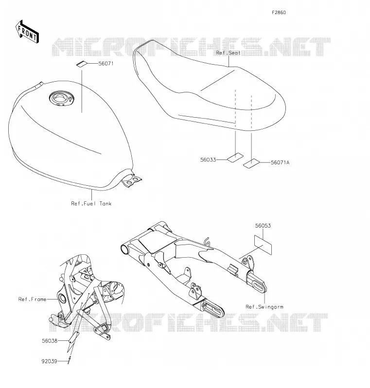 LABEL Kawasaki MOTOS 800 2019 W800 STREET  EJ800BKF