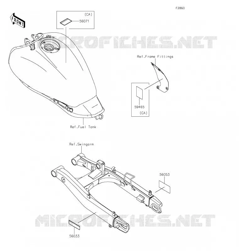 LABEL Kawasaki MOTOS 650 2020 VULCAN S  EN650CLF