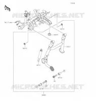 Accessory(Center Stand) pour Kawasaki VERSYS-X 300