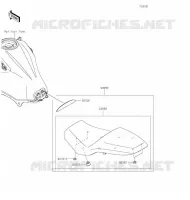 Accessory(Low Seat) pour Kawasaki VERSYS-X 300