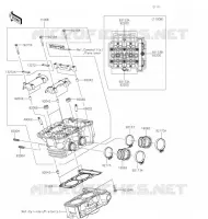 CULASSE pour Kawasaki VERSYS-X 300