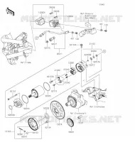D&Eacute;MARREUR pour Kawasaki VERSYS-X 300