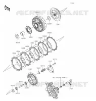EMBRAYAGE pour Kawasaki VERSYS-X 300