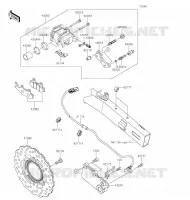 FREIN ARRIERE pour Kawasaki VERSYS-X 300