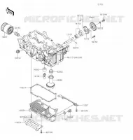 POMPE A HUILE pour Kawasaki VERSYS-X 300