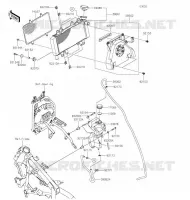 RADIATEUR pour Kawasaki VERSYS-X 300