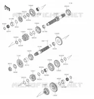 TRANSMISSION pour Kawasaki VERSYS-X 300