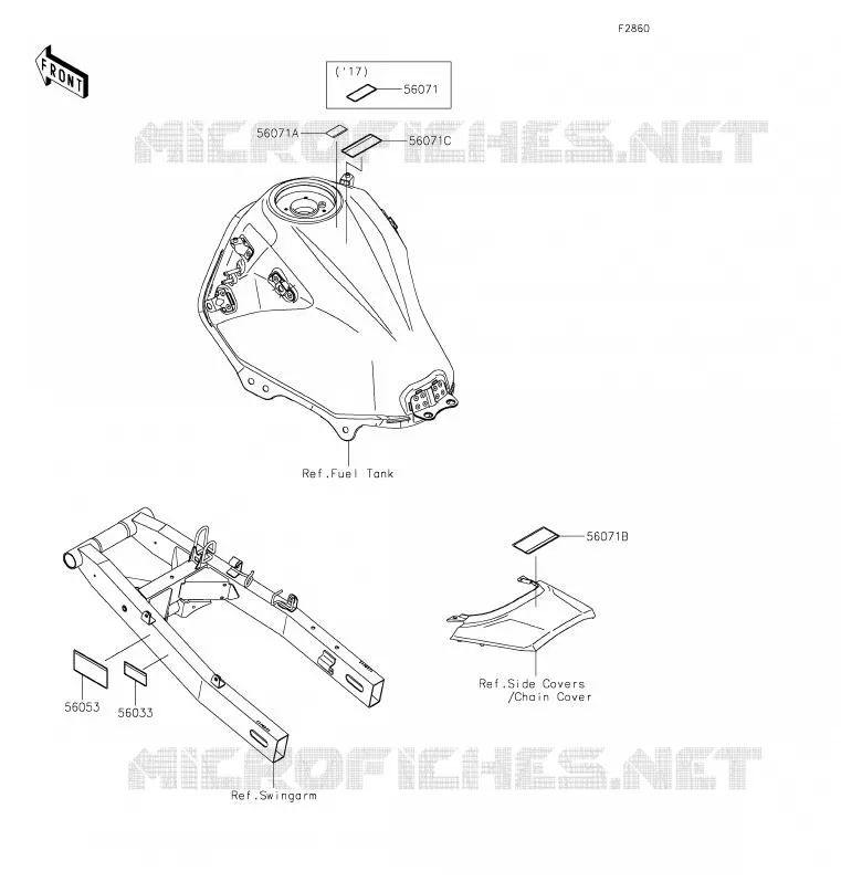 LABEL Kawasaki MOTOS 300 2019 VERSYS-X 300  KLE300CKFA