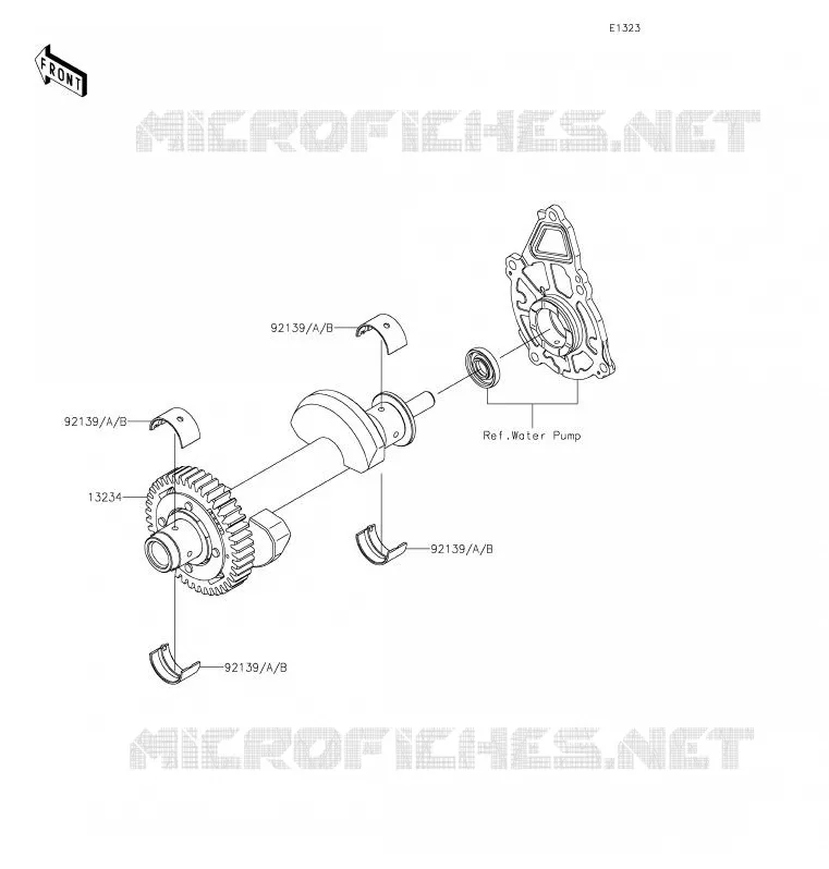 BALANCIER Kawasaki MOTOS 650 2020 VERSYS 650  KLE650FLF