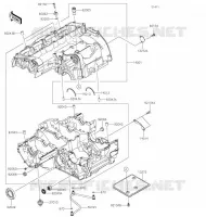 CARTER MOTEUR(S) pour Kawasaki Z900