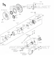 D&Eacute;MARREUR pour Kawasaki Z900