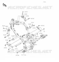 SUPPORT MOTEUR pour Kawasaki Z900