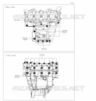 BOULON CARTER MOTEUR pour Kawasaki NINJA ZX-6R