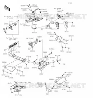 &Eacute;CHAPPEMENT pour Kawasaki NINJA ZX-6R