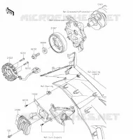G&Eacute;N&Eacute;RATEUR pour Kawasaki NINJA ZX-6R