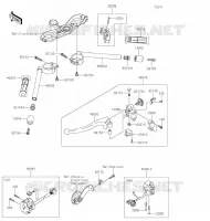 GUIDON pour Kawasaki NINJA ZX-6R