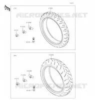 PNEUS pour Kawasaki NINJA ZX-6R