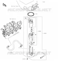 POMPE A ESSENCE pour Kawasaki NINJA ZX-6R