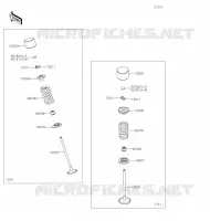 SOUPAPE pour Kawasaki NINJA ZX-6R