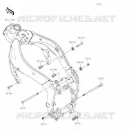 SUPPORT MOTEUR pour Kawasaki NINJA ZX-6R